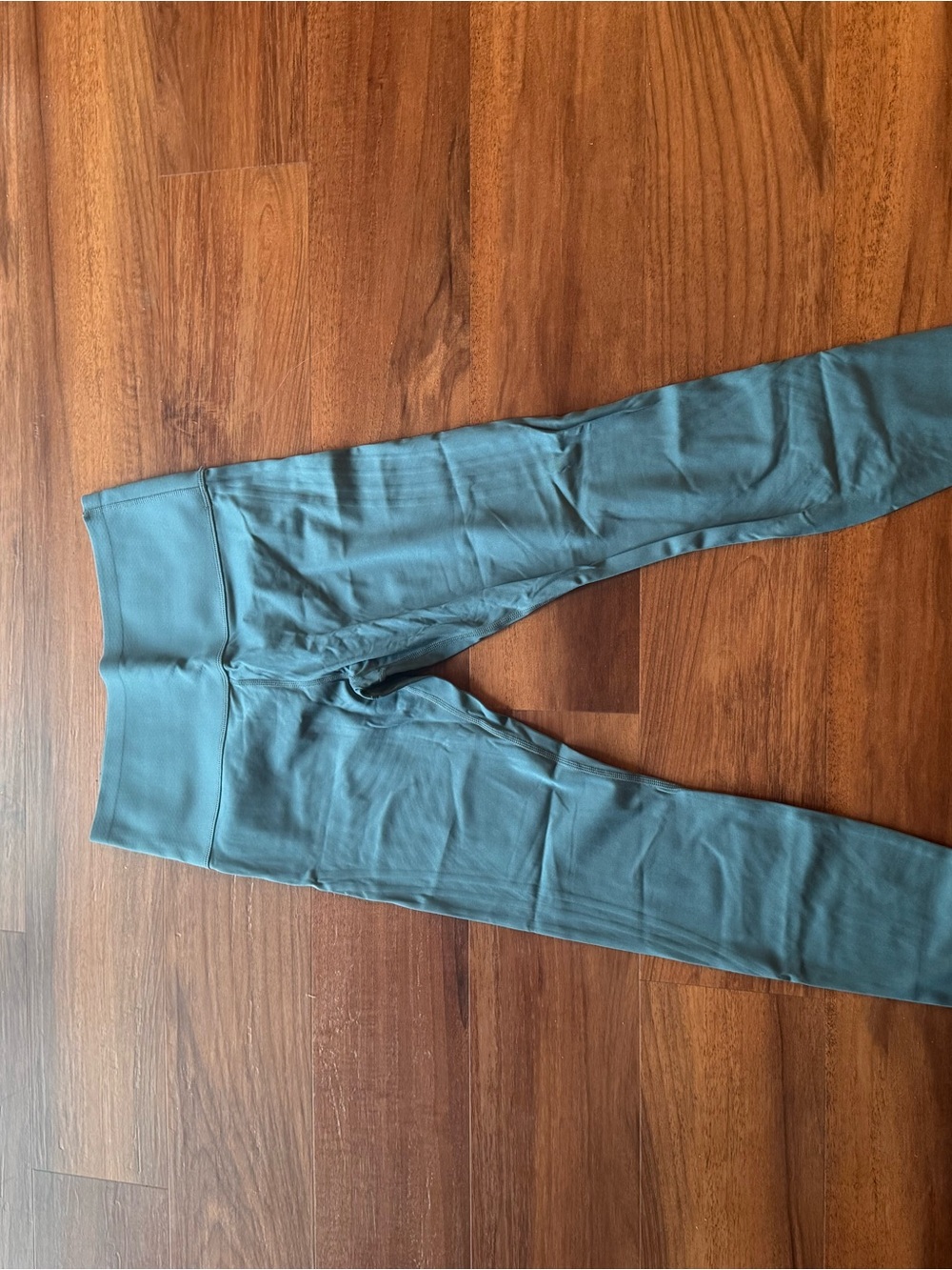 Knix Teal Green High-Waist Leggings